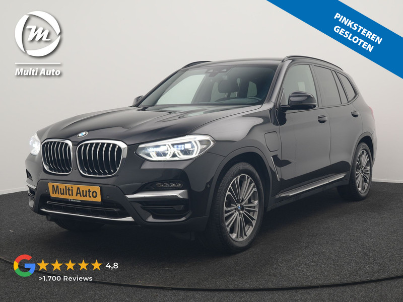 BMW X3 xDrive30e Luxury Line PHEV 293pk Dealer O.H. | Head Up | 360 Camera | Lederen Sportstoelen Ventilatie & Memory | Sfeerverlichting | Keyless | Blis | Stoelen &Stuur Verwarmd | Hifi Audio | Apple Carplay | Navigatie | DAB | Plug In Hybrid |