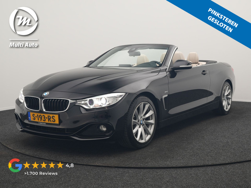 BMW 4-serie Cabrio 420i Sport Line Individual 184pk Dealer O.H. | Lederen Sportstoelen Memory & Verwarmd | Nekverwarming | Hardtop | Navigatie | Cruise Control |