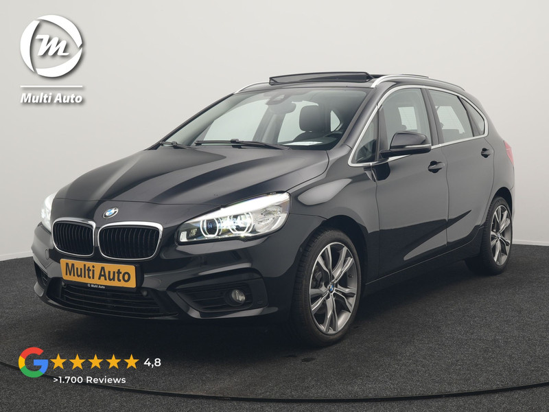 BMW 2-serie Active Tourer 218i High Executive 136pk Dealer O.H. | Panodak | Voorstoelen Verwarmd | Keyless | LED Koplampen | Cruise Control | Navigatie |