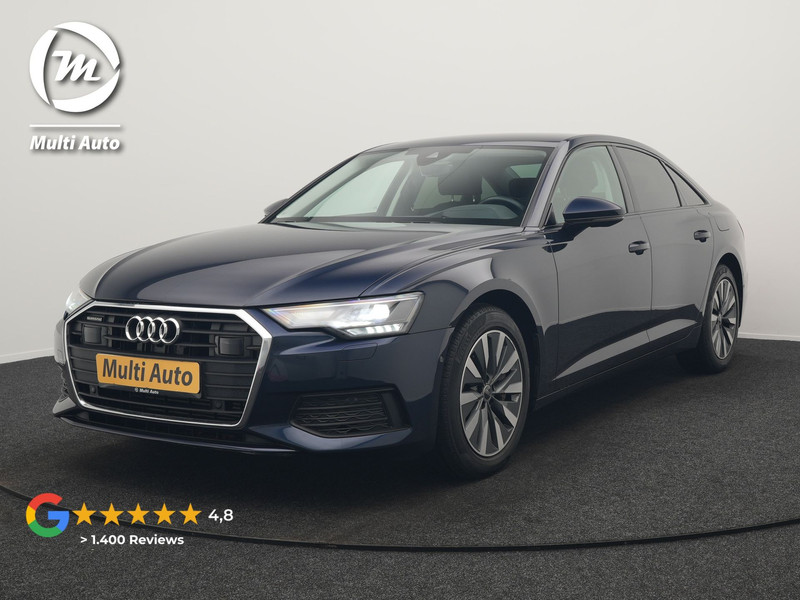 Audi A6 Limousine 50 TFSI e Quattro Proline PHEV 300pk Dealer O.H | Trekhaak af Fabriek | Adaptive Cruise | Lederen Comfortzetels Memory | Head Up | Camera | Park Assist | BLIS | Apple Carplay |  Plug In Hybrid