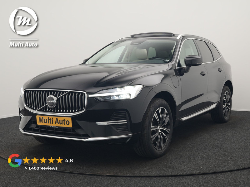 Volvo XC60 T6 AWD FACELIFT MODEL Inscription PHEV 350pk Dealer O.H | Panodak | Adaptive Cruise | Camera | Harman / Kardon | Lederen Sportstoelen Memory & Verwarmd | Google Assistant | Apple Carplay | Keyless | Full LED | Pilot Assist | Navigatie | Virtual | 