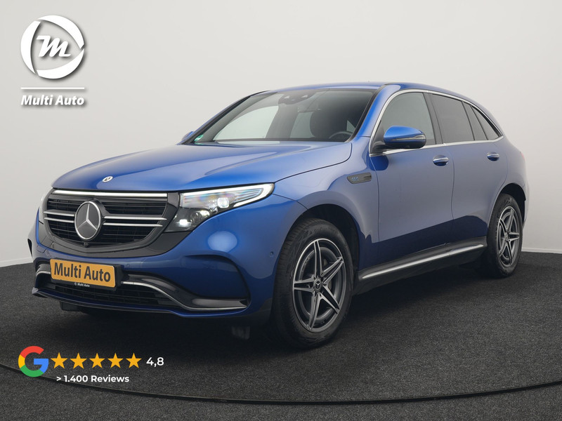 Mercedes-Benz EQC 400 4MATIC AMG Line 408pk 85 kWh INCL BTW | Trekhaak af Fabriek | Adaptive Cruise | 360 Camera | Multibeam LED | Standkachel | Sfeerverlichting | 19"L.M | Widescreen | Keyless | BLIS |