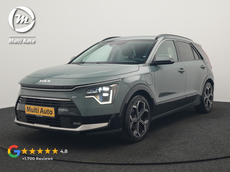 Kia Niro 1.6 GDi ExecutiveLine PHEV 182pk Dealer O.H. | Trekhaak Afn. | Adaptive Cruise | Head Up | Lederen Sportstoelen Memory & Ventilatie | Harman & Kardon | Camera | Stoelen & Stuur Verwarmd | Blis | Apple Carplay | DAB | Plug In Hybrid |