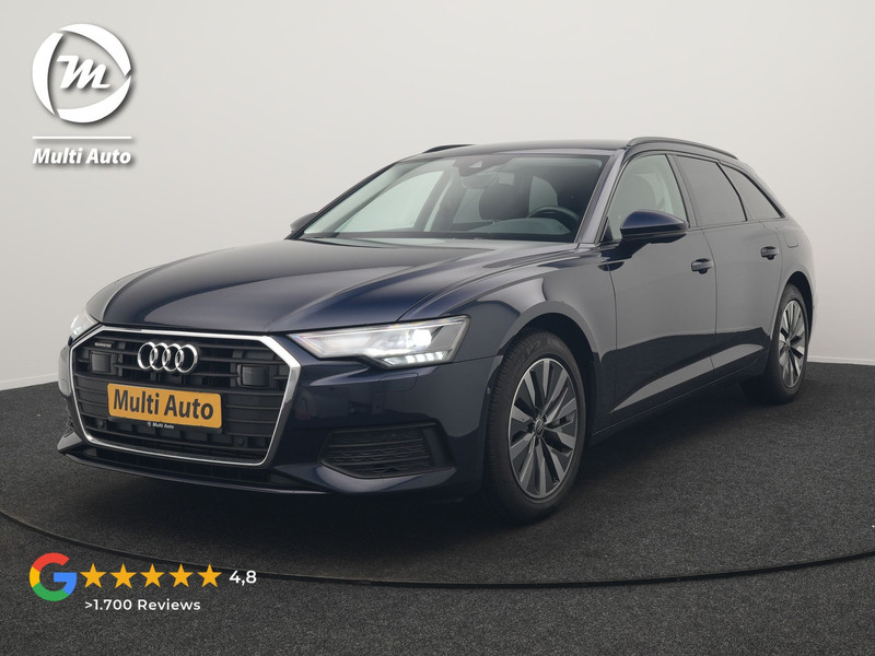 Audi A6 Avant 50 TFSI e Quattro Advanced edition PHEV 300pk Dealer O.H. | Adaptive Cruise | Camera | Lederen Sportstoelen Verwarmd | Stuur Verwarmd | Apple Carplay | Keyless | Virtual | Navigatie | DAB | Plug In Hybrid |