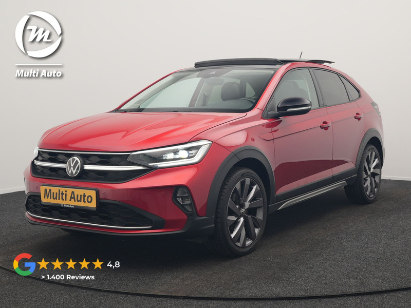 Volkswagen Taigo 1.0 TSI DSG Style 110pk Dealer O.H | Panodak | Camera | Adaptive Cruise | Alcantara Sportstoelen Verwarmd | IQ Light | IQ Drive | Keyless | Apple CarPlay | Navigatie | Virtual | DAB |