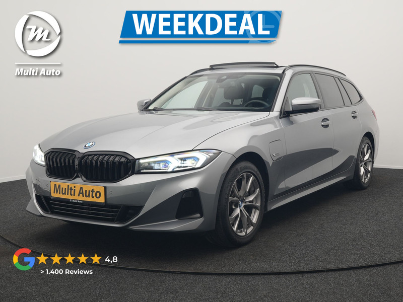 BMW 3-serie Touring 320e Sportline FACELIFT PHEV Dealer O.H | Panodak | Widescreen Navi | Harman Kardon | Camera | Keyless | Stuurverwarming | Apple Carplay | BLIS | Plug In Hybrid