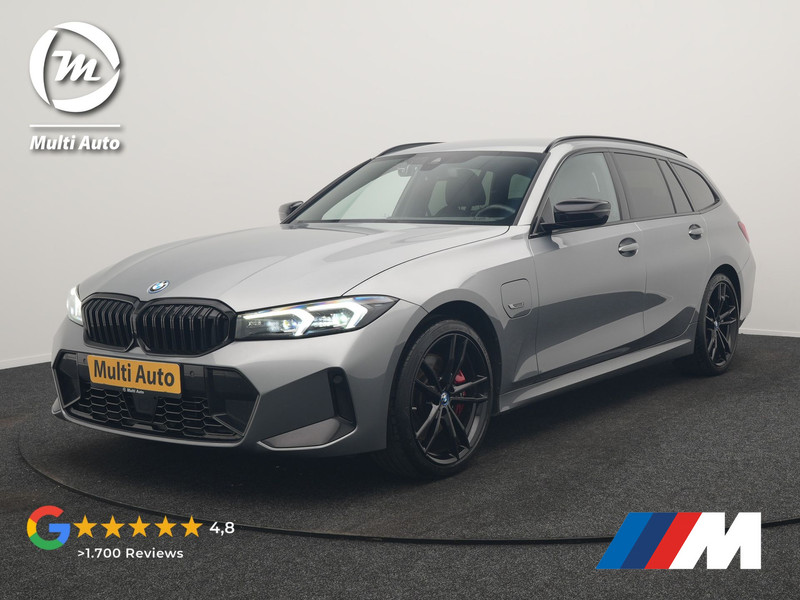 BMW 3-serie Touring 330e xDrive M Sport PHEV FACELIFT MODEL  293pk Dealer O.H. | Trekhaak Af Fabriek | Adaptive Cruise | Lederen Sportstoelen Verwarmd | Sfeerverlichting | Apple Carplay | 19"L.M & M Sportremmen | Stuur Verwarmd | Hifi Audio | Adaptive LED | DAB | Plug In Hybrid |