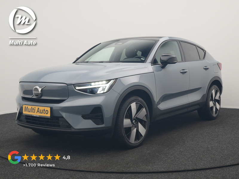 Volvo C40 Plus Recharge Pure Electric 69 kWh 231pk Dealer O.H. | Trekhaak Af Fabriek | Panodak | Adaptive Cruise | Camera | Alcantara Sportstoelen & Stuur Verwarmd | Keyless | Blis | Google Assistent | Apple Carplay | DAB |