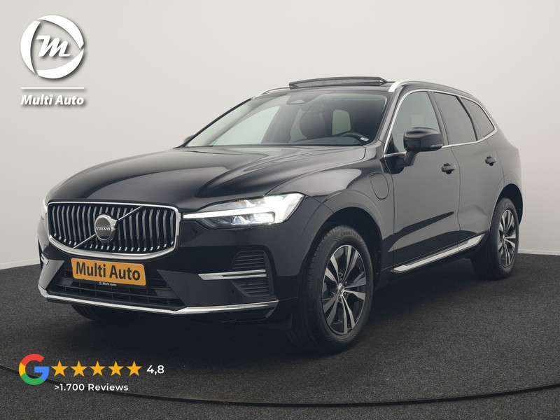 Volvo XC60 T6 AWD Plus Bright LONG RANGE PHEV 350pk Dealer O.H. | Trekhaak Af Fabriek | Panodak | Camera | Lederen Sportstoelen Memory & Verwarmd | Keyless | Stuur Verwarmd | Google Assistent | Apple Carplay | DAB | Plug In Hybrid |