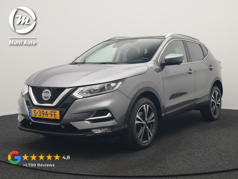Nissan QASHQAI 1.3 DIG-T N-Connecta 160pk | Trekhaak Afn. | Panodak | 360 Camera | Stoelverwarming | Keyless | Apple Carplay | Navigatie | Cruise Control |