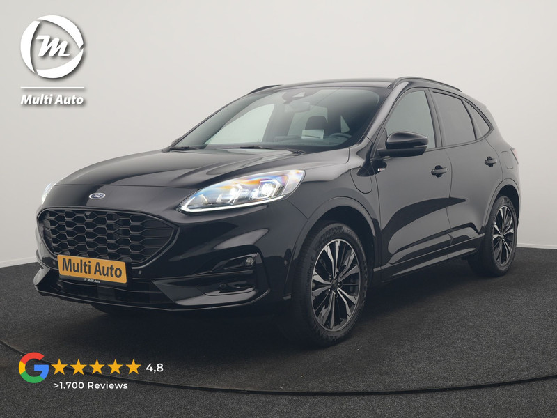 Ford Kuga 2.5 ST-Line PHEV 225pk Dealer O.H. | Trekhaak Af Fabriek | Adaptive Cruise | Head Up | 360 Camera | Bang & Olufsen | Alcantara Sportstoelen Verwarmd | Apple Carplay | Stuur Verwarmd | Blis | Keyless | Navigatie | DAB | Plug In Hybrid |