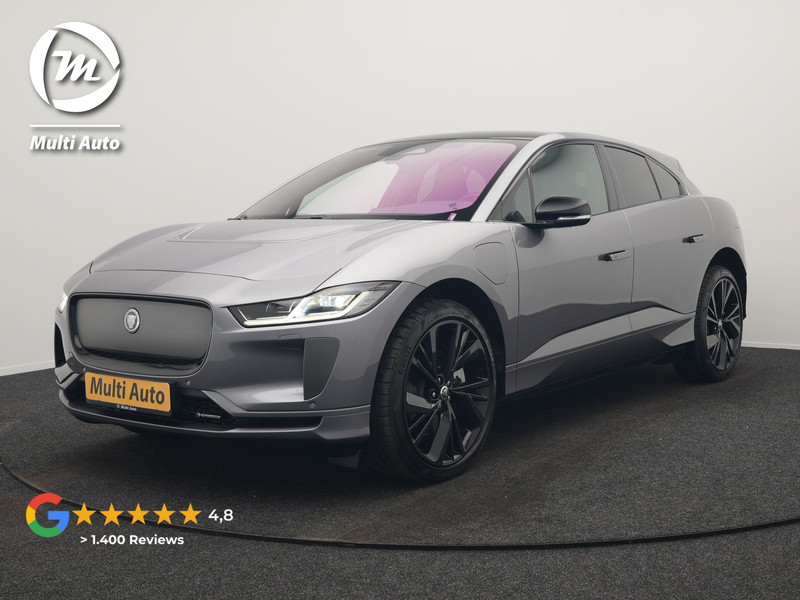 Jaguar I-PACE EV400 R-Dynamic 90kWh HSE FACELIFT MODEL INCL BTW | Luchtvering | Panodak | Adaptive Cruise | Lederen Kuipstoelen Memory & Ventilatie | Alcantara Hemel |  22"L.M | Head Up | Meridian Sound | Keyless | Apple Carplay |