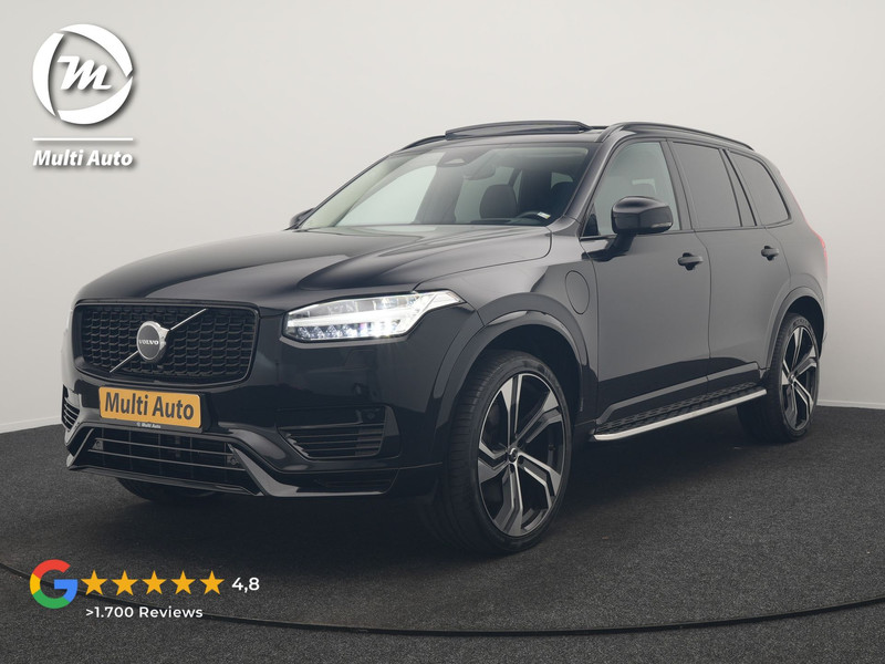 Volvo XC90 T8 Recharge AWD Ultimate Dark  7 Persoons 456pk PHEV LONG RANGE  Dealer O.H | Trekhaak af Fabriek | Bowers & Wilkins | Panodak | 22"L.M | Adaptive Cruise | Head Up | Alcantara Hemel | Pilot Assist | Google Maps | Keyless |