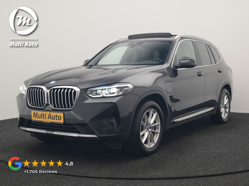 BMW X3 xDrive30e Business Edition Plus PHEV 293pk Dealer O.H. | Trekhaak Af Fabriek | Panodak | Head Up | Lederen Sportstoelen Memory & Verwarmd | Hifi Audio | Keyless | Blis | Apple Carplay | Navigatie | DAB | Cruise Control | Plug In Hybrid |