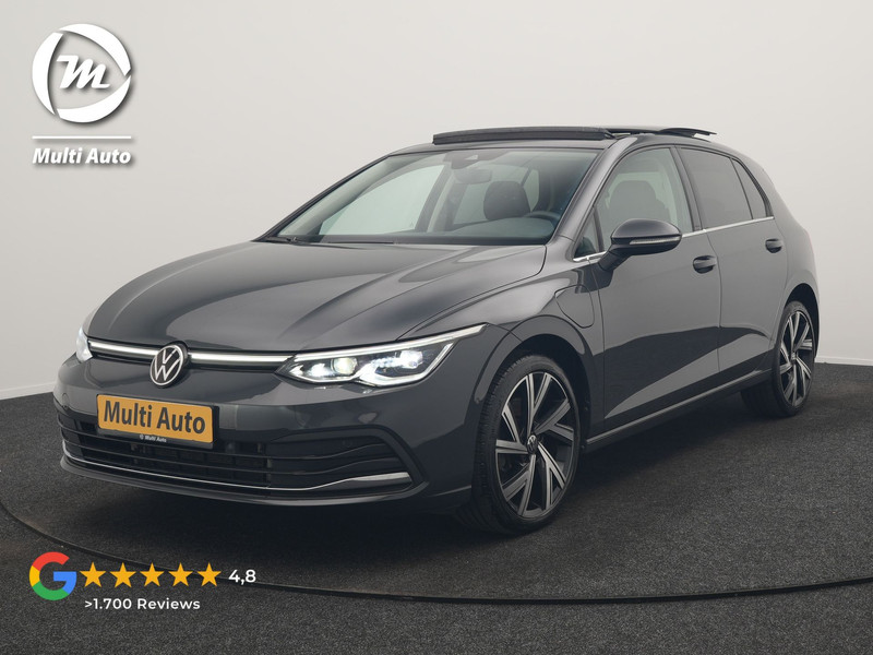 Volkswagen Golf 1.4 eHybrid Style PHEV 204pk Dealer O.H. | Trekhaak Af Fabriek | Panodak | Adaptive Cruise | Camera | IQ Light | Alcantara Sportstoelen Memory & Massage | Sfeerverlichting | Apple Carplay | Stoelen & Stuur Verwarmd | Blis | Keyless  | Plug In Hybrid |