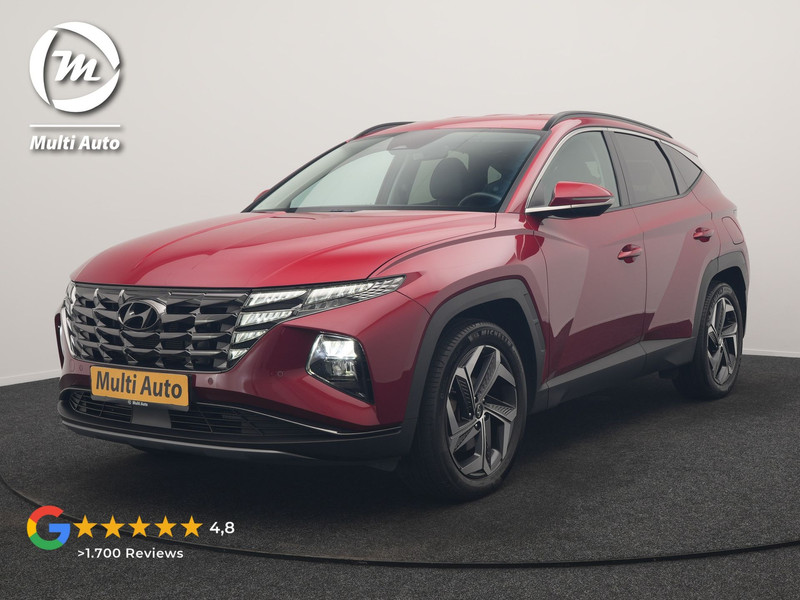 Hyundai Tucson 1.6 T-GDI Premium 4WD PHEV 265pk Dealer O.H. | Trekhaak Afn. | Adaptive Cruise | Krell Audio | Camera | Lederen Sportstoelen Ventilatie & Memory | Keyless | Blis | Stoelen & Stuur Verwarmd | Apple Carplay | Navigatie | DAB | Plug In Hybrid |