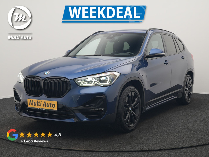 BMW X1 xDrive25e Sportline PHEV 221pk Dealer O.H. | Trekhaak Afn. | Camera | Adaptive LED | Hifi Sound | Sportstoelen Verwarmd | Sfeerverlichting | Apple Carplay | Navigatie | DAB | Cruise Control | Plug In Hybrid |