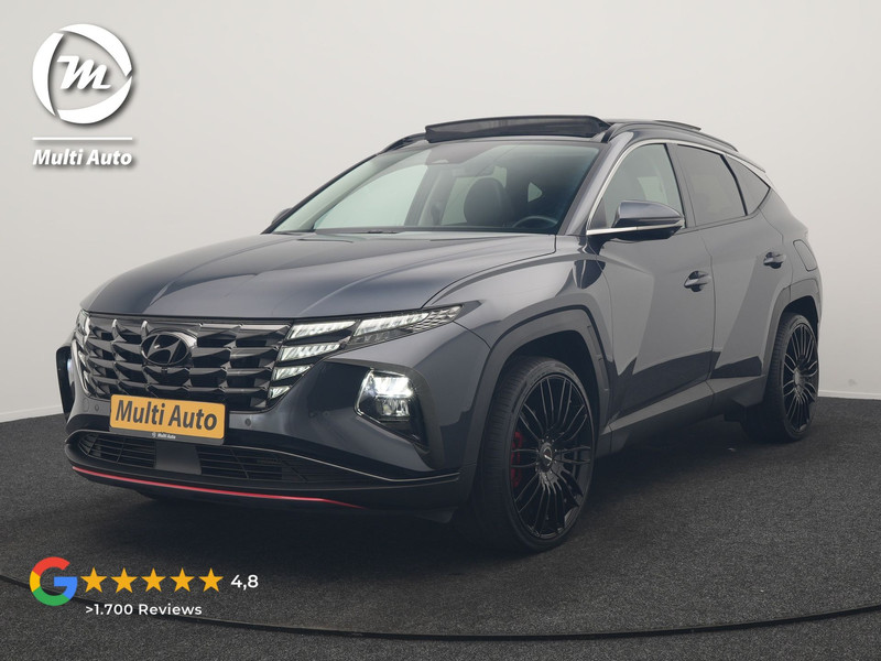 Hyundai Tucson 1.6 T-GDI PHEV Premium Sky 4WD 266pk Dealer O.H | Trekhaak Afn. | Panodak | 360 Camera | Adaptive Cruise | Krell Audio | Lederen Sportstoelen Memory & Ventilatie | Apple Carplay | Keyless | Stoelen & Stuur verwarmd | BLIS | Pilot Assist | Virtual | Navigatie | DAB | 21"L.M | Plug In Hybrid |