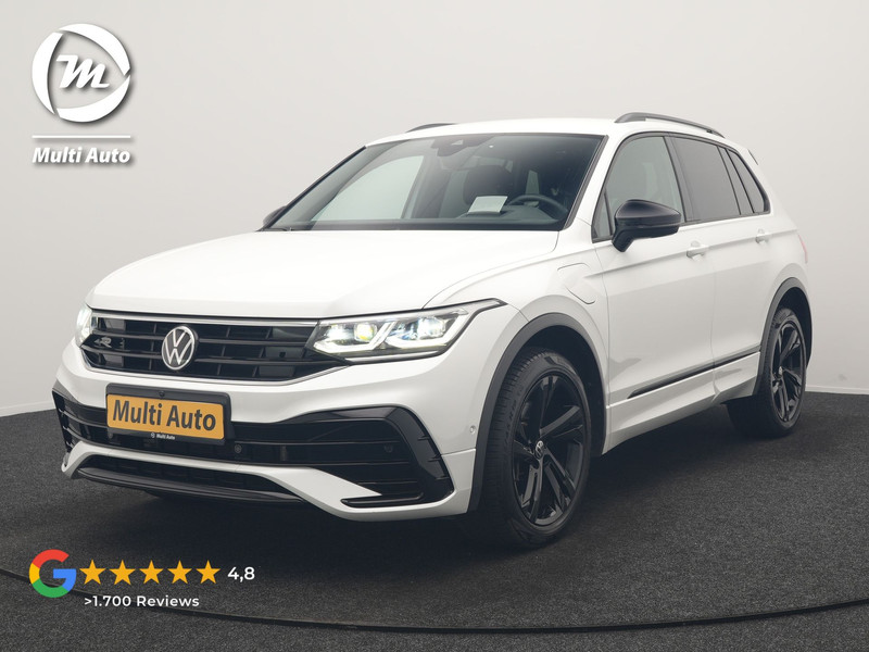 Volkswagen Tiguan 1.4 TSI eHybrid R-Line PHEV 245pk Dealer O.H | Adaptive Cruise | Head Up | Camera | IQ Light | Sportstoelen Verwarmd | Apple Carplay | Keyless | BLIS | Navigatie | Virtual | DAB | 19"L.M | Plug In Hybrid |