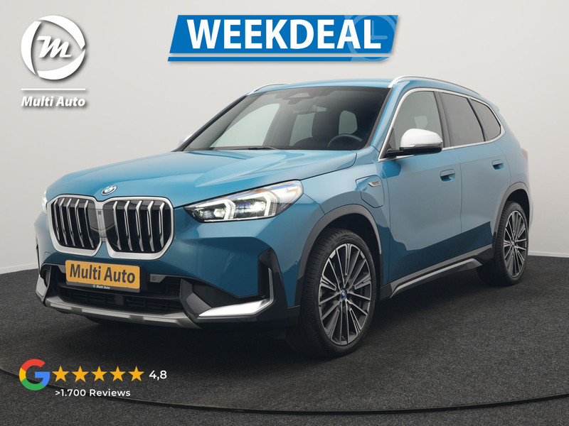 BMW X1 xDrive30e xLine PHEV 327pk Dealer O.H. | 20" Individual | Camera | Lederen Sportstoelen & Stuur Verwarmd | Sfeerverlichting | Apple Carplay | Blis | Keyless | Navigatie | DAB | Cruise Control | 20"L.M | Plug In Hybrid |