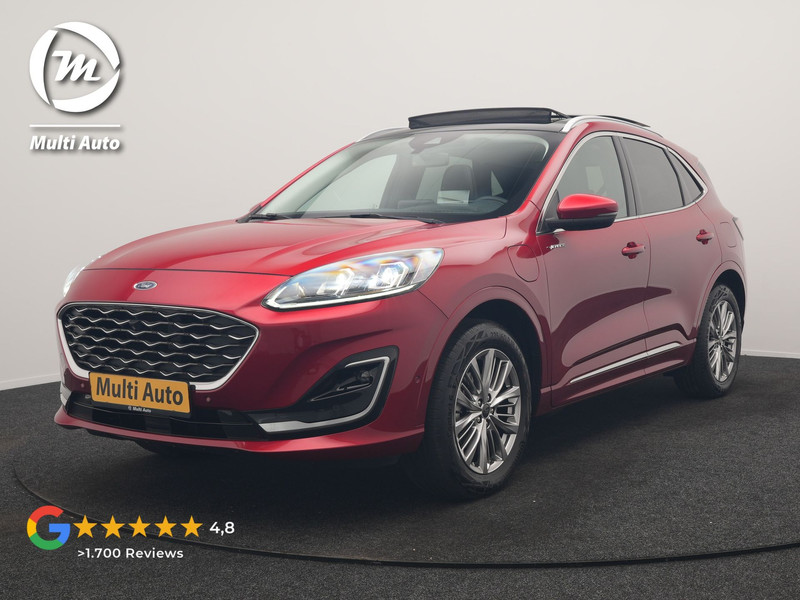 Ford Kuga 2.5 Vignale PHEV 225pk Dealer O.H | Trekhaak Af Fabriek | Panodak | Adaptive Cruise | 360 Camera | Bang & Olufsen | Head Up | Lederen Sportstoelen Memory & Verwarmd | Pilot Assist | Sfeerverlichting | Keyless | Apple Carplay  | Navigatie | Virtual | DAB | 18"L.M | Plug In Hybrid |