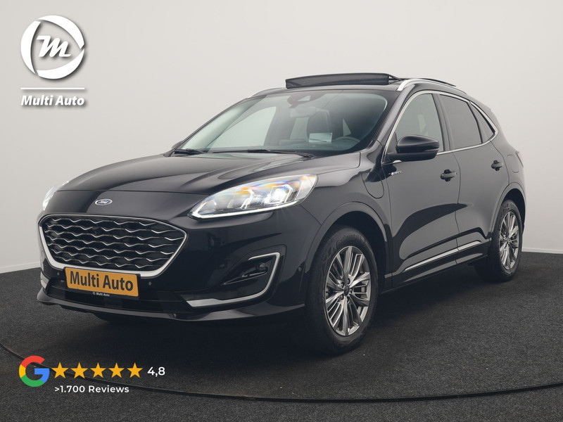 Ford Kuga 2.5 Vignale PHEV 225pk Dealer O.H | Panodak | Head Up | Bang & Olufsen | Adaptive Cruise | 360 Camera | Lederen Sportstoelen Memory & Verwarmd | BLIS | Keyless | Apple Carplay | Pilot Assist | Sfeerverlichting | Navigatie | Virtual | 18"L.M | Plug In Hybrid |