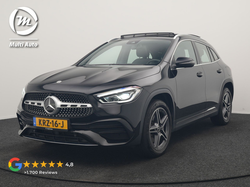 Mercedes-Benz GLA-Klasse 250 e AMG Line PHEV 218pk Dealer O.H | Panodak | Cruise Control | Lederen Sportstoelen Verwarmd | Virtual | LED Koplampen | Lane Assist | Navigatie | DAB | 19"L.M | Plug In Hybrid |