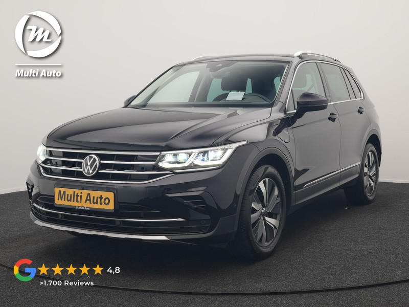 Volkswagen Tiguan 1.4 TSI eHybrid Elegance PHEV SOH 96.9% 245pk Dealer O.H | Adaptive Cruise | 360 Camera | Head Up | Stoelverwarming | IQ Light | Stuurverwarming | Apple Carplay | Travel Assist | Navigatie | Virtual | DAB | 18"L.M | Plug In Hybrid |