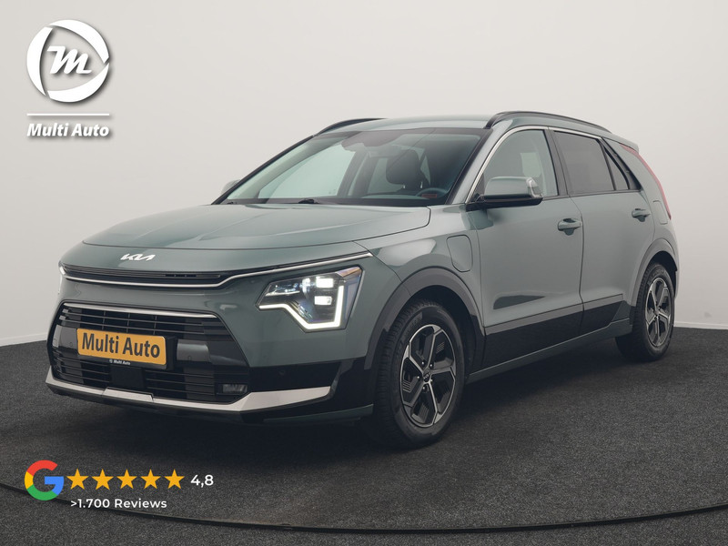 Kia Niro 1.6 GDi DynamicLine PHEV 183pk Dealer O.H | Adaptive Cruise | Camera | Lederen Sportstoelen & Stuurverwarming | Keyless | Apple Carplay | Pilot Assist | BLIS | Virtual | Navigatie | DAB | 16"L.M | Plug In Hybrid |
