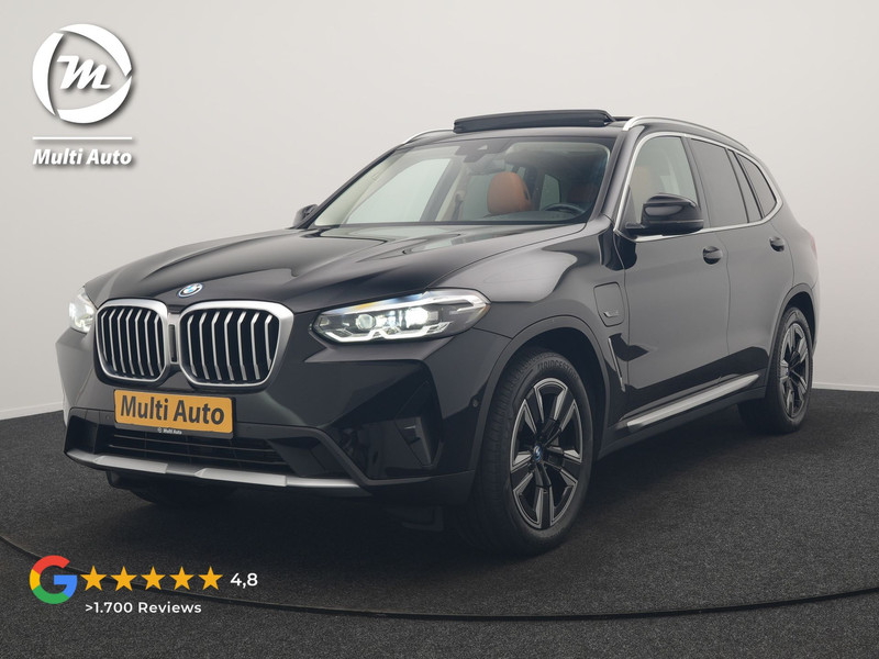BMW X3 xDrive30e High Executive FACELIFT PHEV 293pk Dealer O.H. | Panodak | Camera | Lederen Sportstoelen Verwarmd | Apple Carplay | Park Assist | Navigatie | DAB | Cruise Control | 19"L.M | Plug In Hybrid |