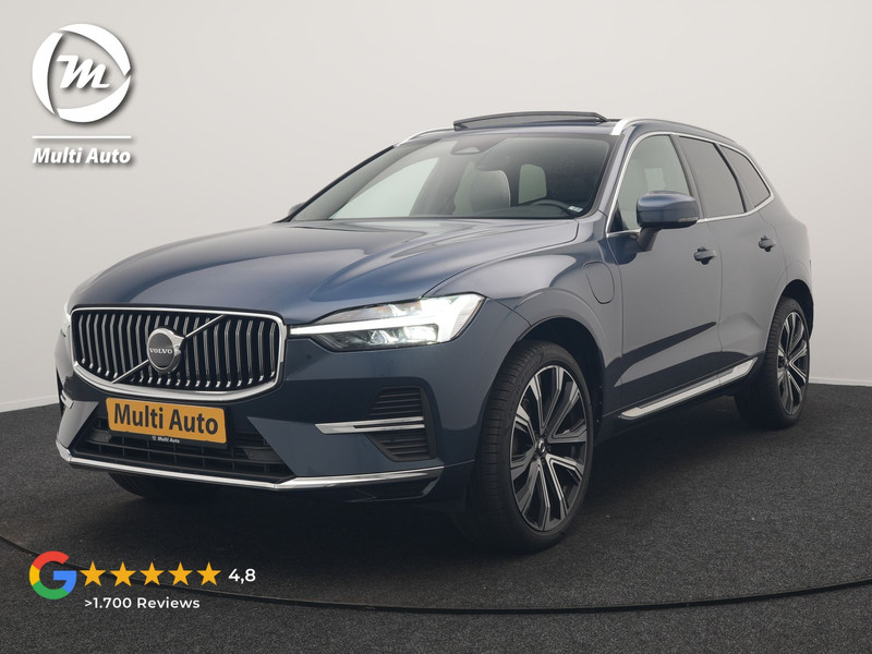 Volvo XC60 T6 AWD Plus Bright PHEV 350pk LONG RANGE Dealer O.H | Panodak | Adaptive Cruise | Tailored Wood  Sportstoelen Memory & Verwarmd | Blis | Keyless | Apple Carplay | Google Assistant | Pilot Assist | Navigatie | Virtual | DAB | 21"L.M | Plug In Hybrid | 