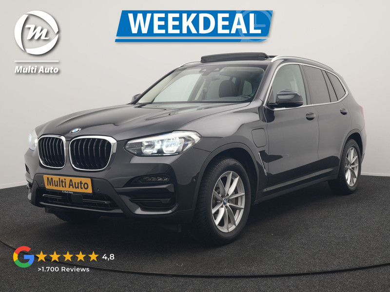 BMW X3 xDrive30e Advantage PHEV 293pk Dealer O.H. | Panodak | Adaptive Cruise | Camera | Harman / Kardon | Sportstoelen Verwarmd | Sfeerverlichting | Blis | Apple Carplay | Navigatie | DAB | Plug In Hybrid |