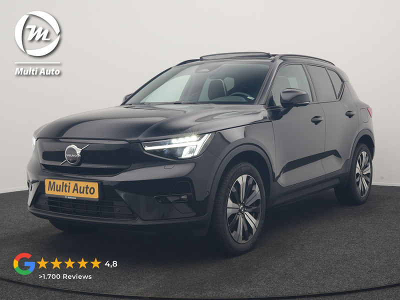 Volvo XC40 Recharge Ultimate 69 kWh 232pk Dealer O.H | Trekhaak Af Fabriek | Panodak | 360 Camera | Harman / Kardon | Adaptive Cruise | Alcantara Sportstoelen Memory & Verwarmd | Keyless | Apple Carplay | Pilot Assist | Google Assistant & Maps  Virtual | Navigatie | DAB | 19"L.M |