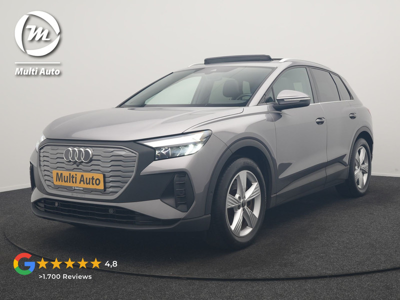 Audi Q4 E-Tron 40 Advanced edition 77 kWh 204pk Dealer O.H. | Panodak | Adaptive Cruise | Camera | Apple Carplay | Navigatie | DAB | Virtual Cockpit | 19"L.M | Draadloze Telefoonlader |