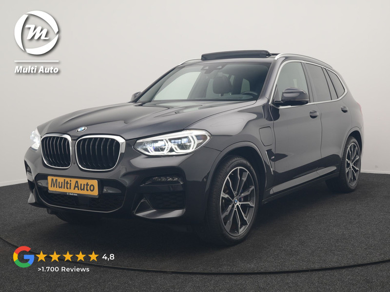 BMW X3 xDrive30e M Sport PHEV 293pk Dealer O.H. | Panodak | Adaptive Cruise | Head Up | 360 Camera | Harman / Kardon | Lederen Sportstoelen Ventilatie & Memory | Keyless | Blis | Stoelen & Stuur Verwarmd | Adaptive LED | Sfeerverlichting | Plug In Hybrid |