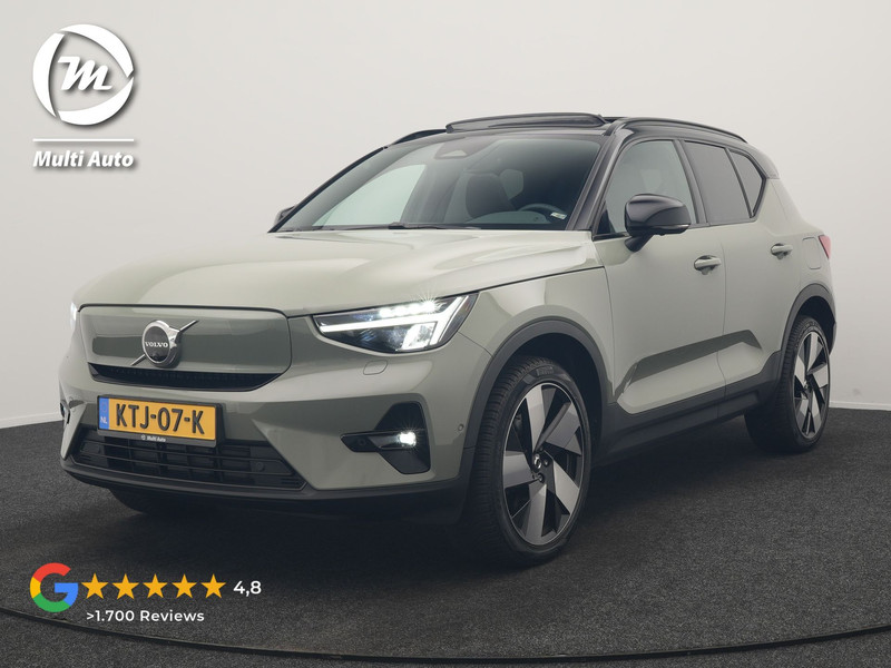 Volvo XC40 Recharge Ultimate 70 kWh 232pk Dealer O.H | Trekhaak Af Fabriek | Panodak | Adaptive Cruise | 360 Camera | Sportstoelen Memory & Verwarmd | Harman / Kardon | Keyless | Blis | Google Assistent | Stuur Verwarmd | Apple Carplay | DAB | 