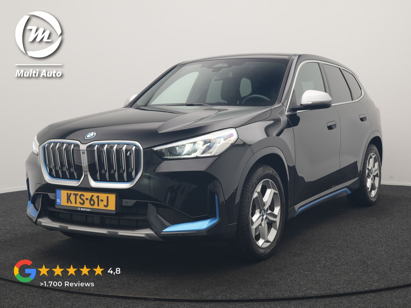 BMW iX1 xDrive30 X Line 67 kWh 313pk Dealer O.H. | Trekhaak Af Fabriek | Adaptive Cruise | Lederen Sportstoelen Massage & Verwarmd | Camera | Adaptief M-onderstel | Blis | Sfeerverlichting | Apple Carplay | Navigatie | DAB |