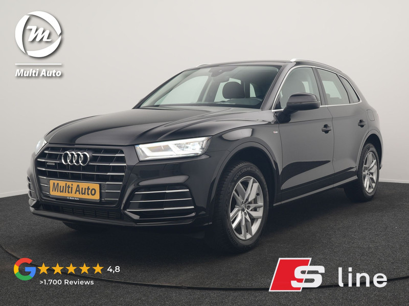Audi Q5 55 TFSI e S Line PHEV 367pk Dealer O.H. | Voorstoelen Verwarmd | Apple Carplay | Keyless Entry | Drive Select | Cruise Control | DAB | 18"L.M | Navigatie | Plug In Hybrid |