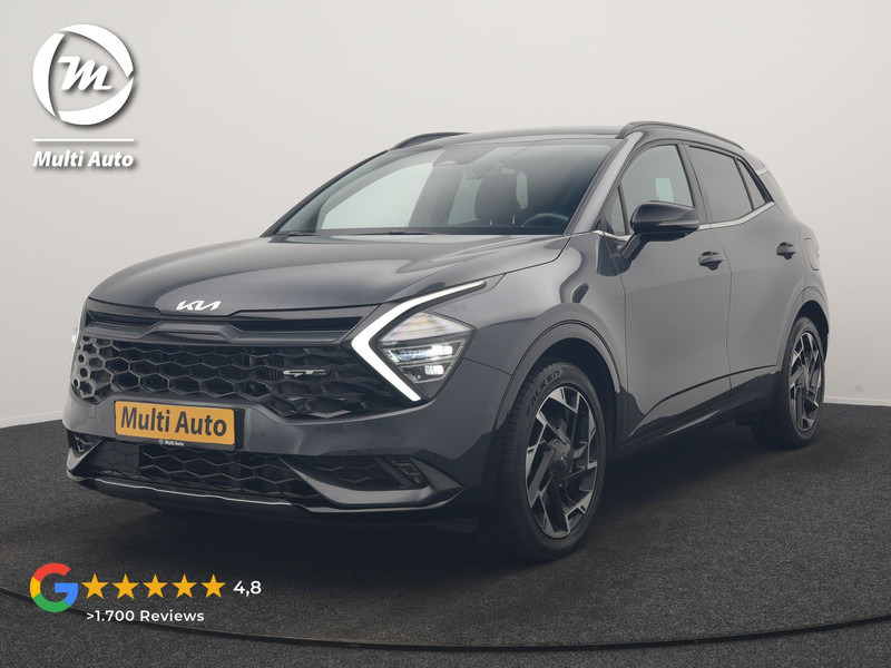 Kia Sportage 1.6 T-GDi PHEV AWD GT-Line 265pk Dealer O.H. | Trekhaak Afn. | Adaptive Cruise | 360 Camera | Harman / Kardon | Lederen Sportstoelen Memory & Ventilatie | Keyless | Apple Carplay | Blis | Stoelen & Stuur Verwarmd | Virtual | Navigatie |