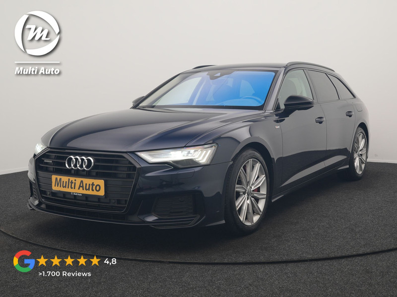 Audi A6 Avant 55 TFSI e quattro S Line PHEV 368pk Dealer O.H | Head Up | Matrix LED | Cruise Control | Alcantara Sportstoelen Memory & Verwarmd | Navigatie | Virtual | DAB | 19"L.M |