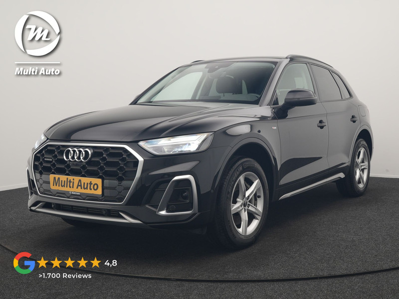 Audi Q5 55 TFSI e S Line PHEV 367pk Dealer O.H. | Alcantara Sportstoelen Massage & Verwarmd | 360 Camera | Bang & Olufsen Audio | Keyless | Navigatie | Virtual | DAB | Cruise Control | Plug In Hybrid |