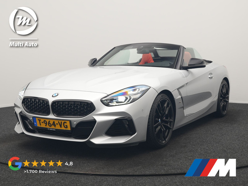 BMW Z4 Roadster M40i M Sport 340pk Dealer O.H. | Adaptive Cruise | Camera | Harman / Kardon | Lederen Sportstoelen Memory & Verwarmd | Adaptief Onderstel | Sfeerverlichting | Stuur Verwarmd | 19"L.M | Apple Carplay | Virtual | Navigatie |
