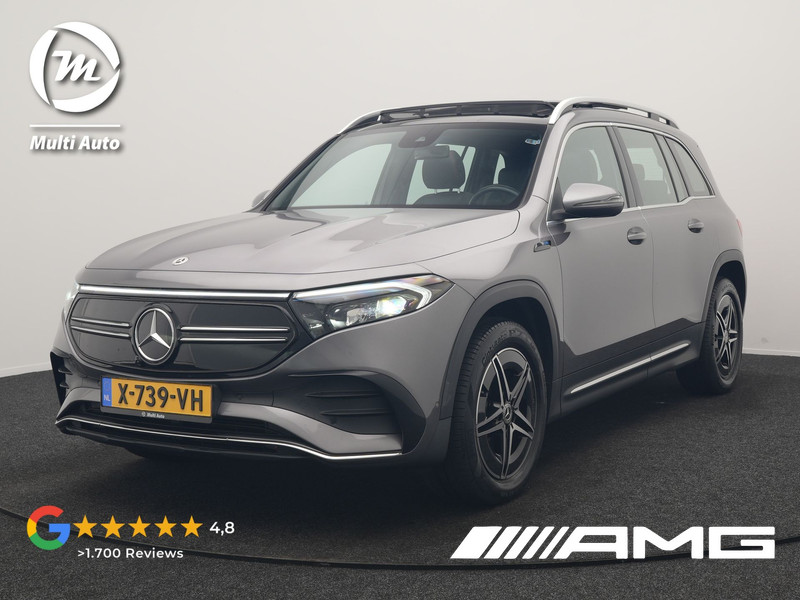Mercedes-Benz EQB 350 4MATIC AMG Line 70 kWh 293pk Dealer O.H | Panodak | Camera | Alcantara Sportstoelen Verwarmd | Cruise Control | Apple Carplay | Virtual | Navigatie | DAB | 18"L.M |