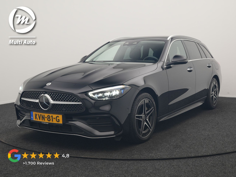 Mercedes-Benz C-klasse Estate 300 e AMG Line PHEV 313pk Dealer O.H | Trekhaak Af Fabriek | Adaptive Cruise | Camera | Digital Light | Alcantara Sportstoelen Memory & Verwarmd | Keyless | Sfeerverlichting | Apple Carplay | Blis | DAB | 18"L.M | Plug In Hybrid