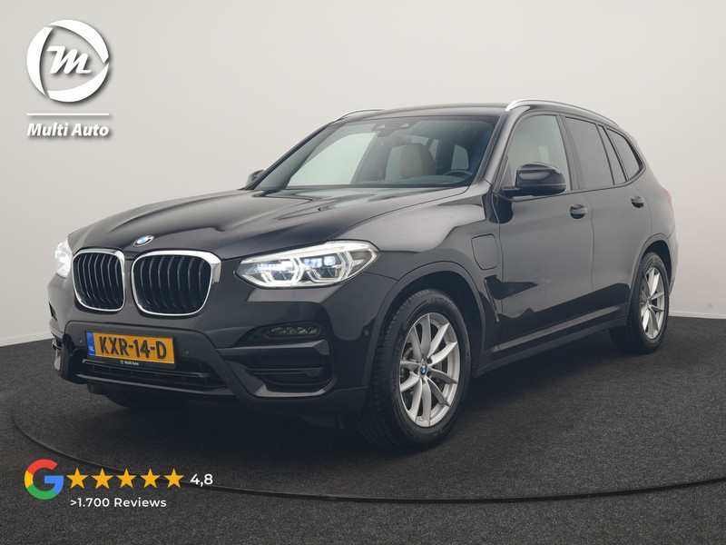 BMW X3 xDrive30e Advantage PHEV 293pk Dealer O.H | Trekhaak Af Fabriek | Head Up | Camera | Adaptief Onderstel | Cruise Control | Sportstoelen Verwarmd | Keyless | BLIS | Apple Carplay | Adaptive LED | Navigatie | Virtual | DAB | 18"L.M | Plug In Hybrid |