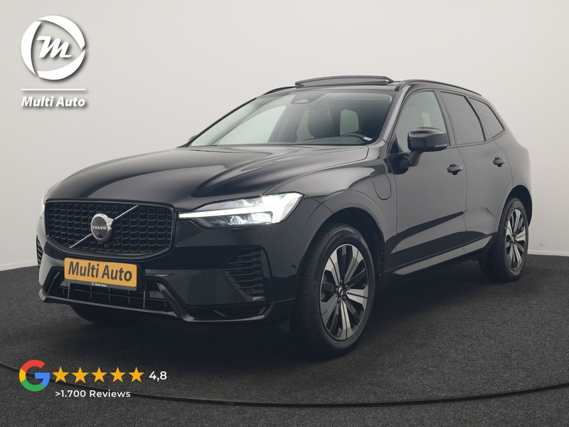 Volvo XC60 T6 PHEV AWD Plus Dark 350pk Dealer O.H | Panodak | Adaptive Cruise | 360 Camera | Lederen Sportstoelen Memory & Verwarmd | Apple Carplay | Google Assistant & Maps | BLIS | Stuurverwarming | Pilot Assist | Virtual | Navigatie | DAB | 19"L.M | Plug In Hybrid |