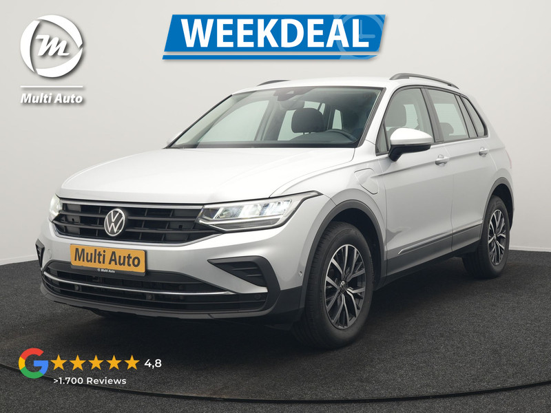 Volkswagen Tiguan 1.4 TSI eHybrid Life SOH 90,2% PHEV 245pk | Trekhaak Af Fabriek | Adaptive Cruise | Stoelen & Stuur Verwarmd | Navigatie | Virtual Cockpit | DAB | Plug In Hybrid |