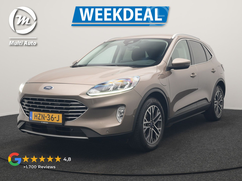 Ford Kuga 2.5 Titanium PHEV 225pk Dealer O.H. | Adaptive Cruise | 360 Camera | Dodehoek Detectie | Navigatie Full Map | 18"L.M | DAB | Plug In Hybrid |