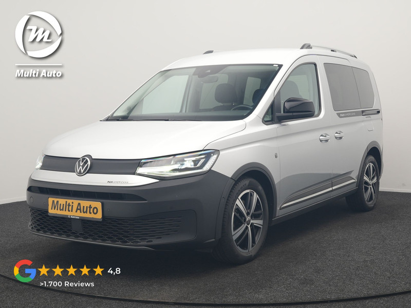 Volkswagen Caddy 5 Persoons 1.5 TSI Panamericana Automaat DSG 115pk Dealer O.H. | Adaptive Cruise | Camera | Stoelverwarming | Apple Carplay | BLIS | Navigatie | DAB | IQ Drive | Travel Assist | Draadloze Telefoonlader | Park Assist |
