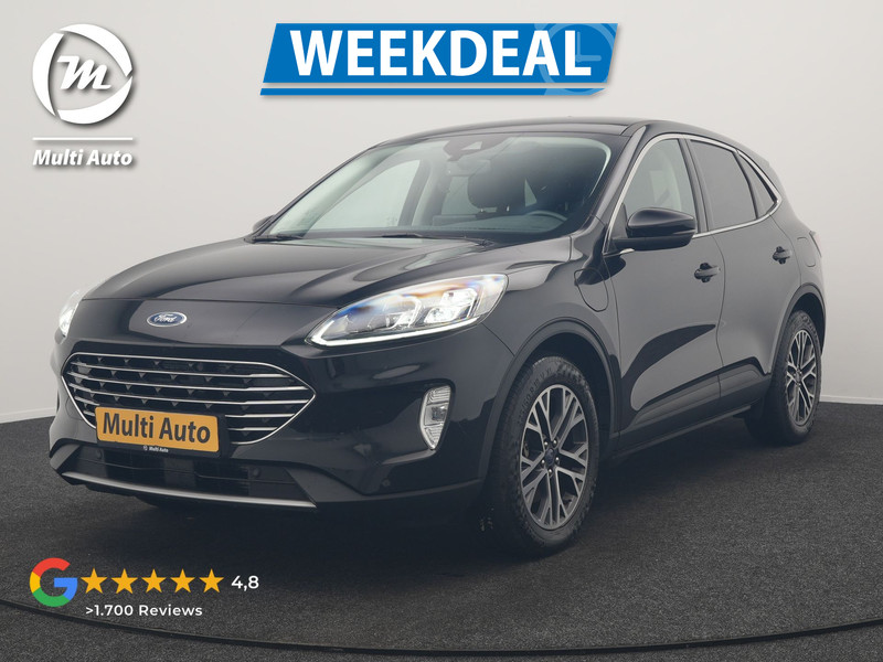 Ford Kuga 2.5 Titanium X PHEV 225pk Dealer O.H. | Bang & Olufsen | Voorstoelen Verwarmd | Apple Carplay | Keyless | LED Koplampen | Navigatie | DAB | Cruise Control | 18"L.M | Plug In Hybrid |
